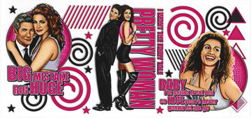 501 - Pretty Woman UV-DTF 16oz Cup Wrap