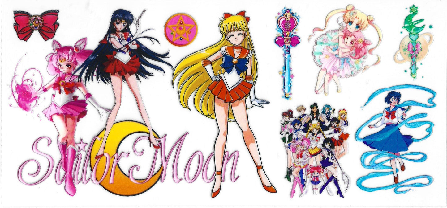 610 - Sailor Moon UV-DTF 16oz Cup Wrap