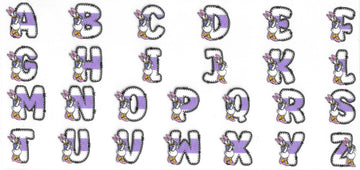 564 - Daisy Letters UV-DTF 16oz Cup Wrap