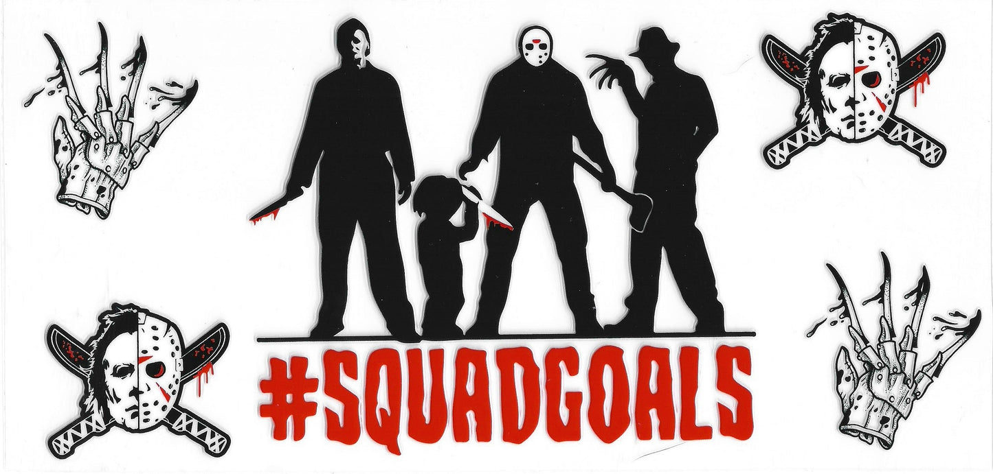 550 - #Squadgoals UV-DTF 16oz Cup Wrap