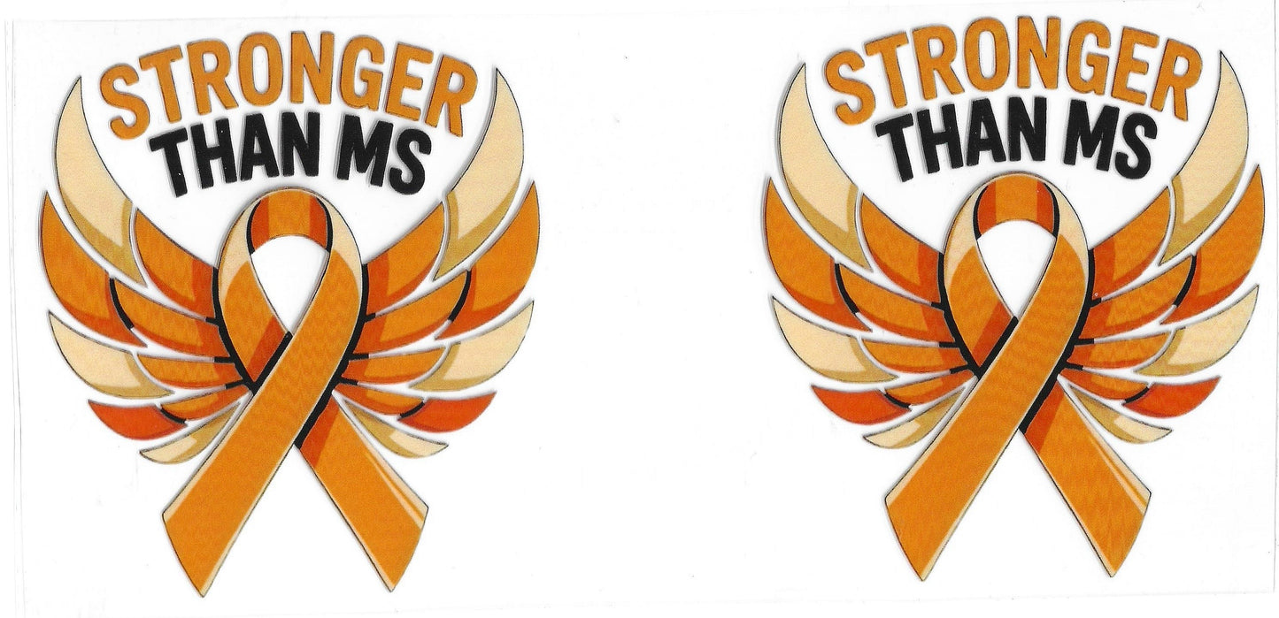 547 - Stronger Than MS UV-DTF 16oz Cup Wrap