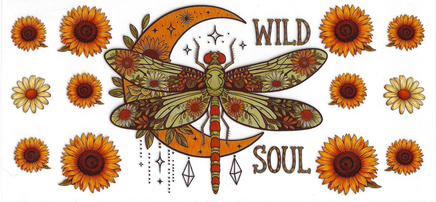 542 - Wild Soul UV-DTF 16oz Cup Wrap