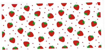 533 - Strawberries UV-DTF 16oz Cup Wrap