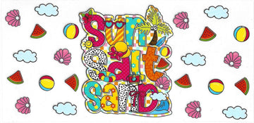 532 - Sun Salt Sand UV-DTF 16oz Cup Wrap