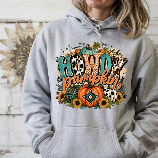 Howdy Pumpkin Unisex Hoodie