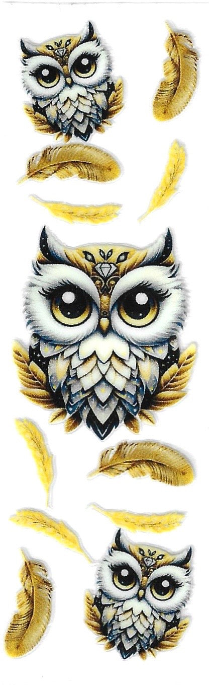Owl P32 - Uvdtf pen wrap