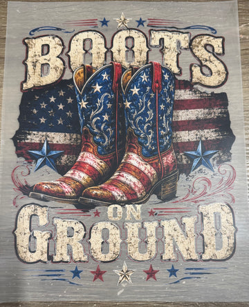Boots on the ground Shirt Transfer