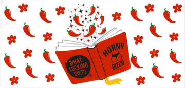 675 - Horny Bitch UV-DTF 16oz Cup Wrap