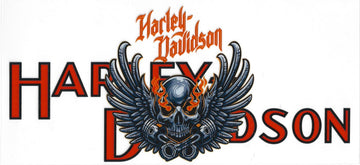 645 - Harley Davidson UV-DTF 16oz Cup Wrap